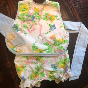 The Beaufort Bonnet Company side tie set 18-24m